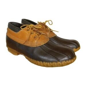 LL Bean Maine Hunting Shoe Classic Duck Boots Low Top Mens Size 11 M USA Made